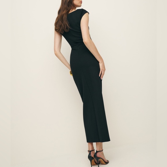 Reformation Stella Cut Out Knit Dress 4 - Picture 3 of 5